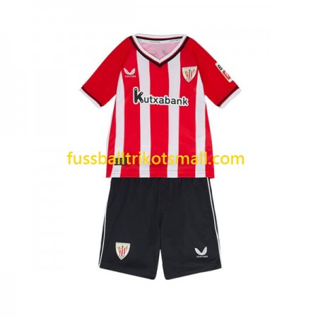 Fußballtrikots Athletic Bilbao Kinder 2023-2024 Kurzarm Heimtrikotsatz kaufen